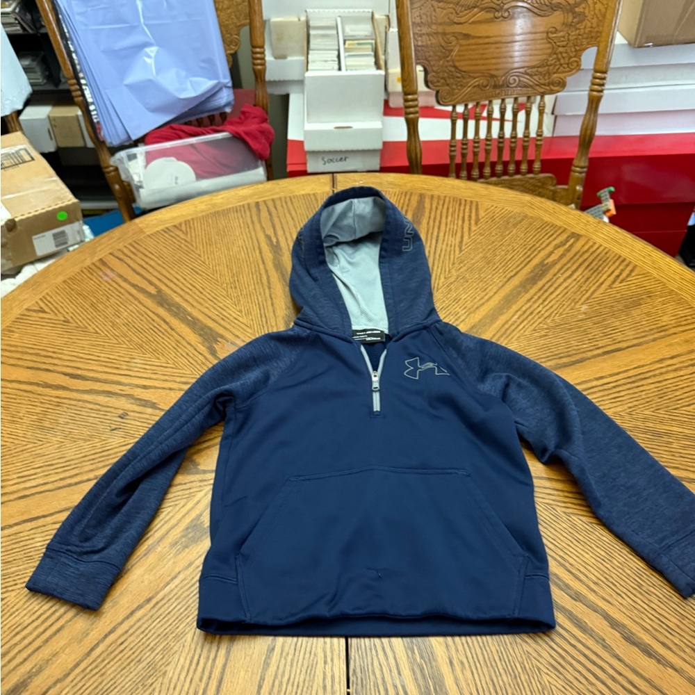 Under Armour Kids Dark Blue Hoodie